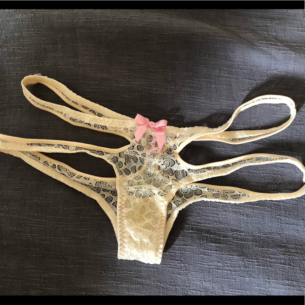 Agent Provocateur Lace Ivory Panties size 1